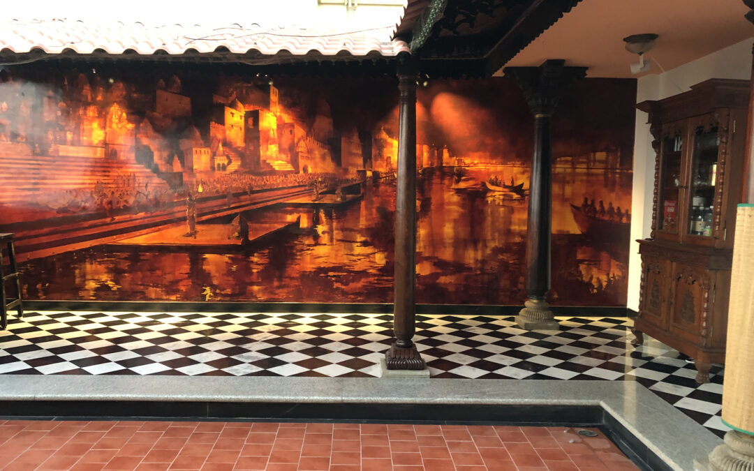 “Ganga Arti” – Wall Mural